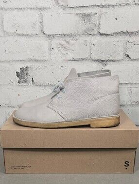Clarks Originals Desert Boot Pebbled Leather Chukka Boots Mens 9.5